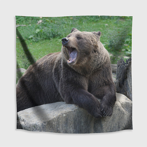 Скатерть для стола Медведь / 3D-принт – фото 1