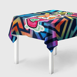 Скатерть для стола Коктейль из корги, цвет: 3D-принт — фото 2