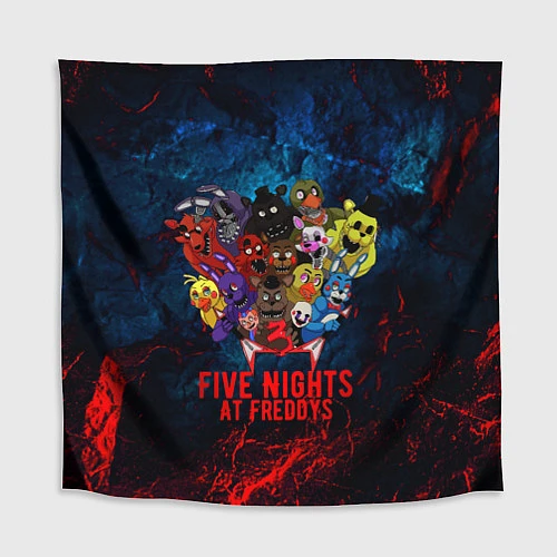 Скатерть для стола Five Nights At Freddys / 3D-принт – фото 1