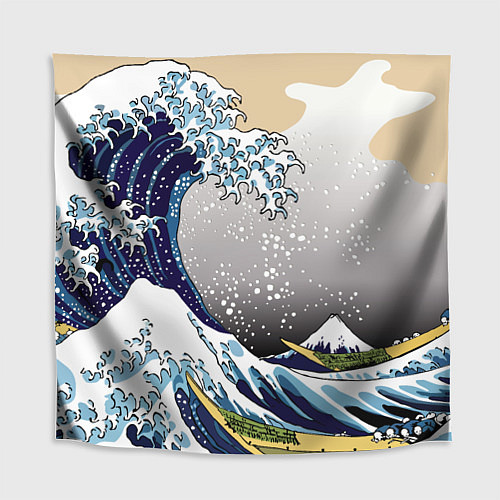 Скатерть для стола The great wave off kanagawa / 3D-принт – фото 1