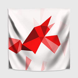 Скатерть для стола GEOMETRY RED, цвет: 3D-принт