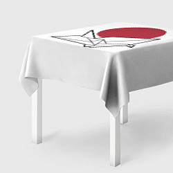 Скатерть для стола Бумажный журавль Z, цвет: 3D-принт — фото 2
