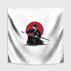 Скатерть для стола Японский самурай Z, цвет: 3D-принт
