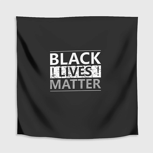 Скатерть для стола Black lives matter Z / 3D-принт – фото 1