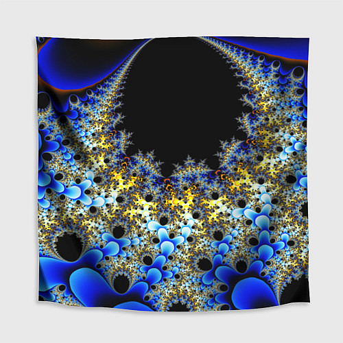 Скатерть для стола Фрактальная материя l Fractal / 3D-принт – фото 1
