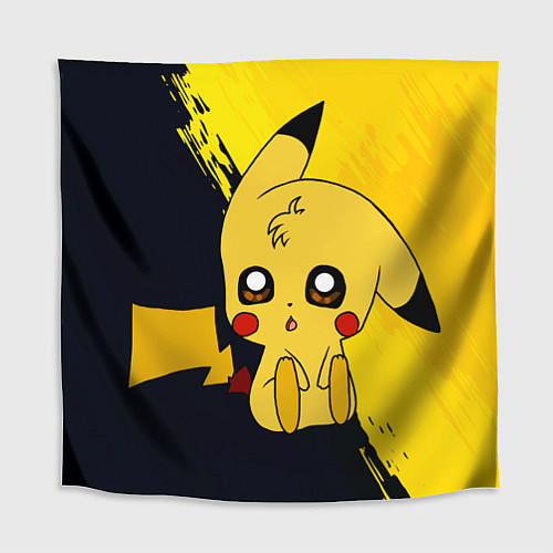 Скатерть для стола ПикачуPikachu / 3D-принт – фото 1