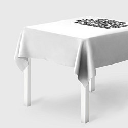 Скатерть для стола Интеллект - это способность МЕМ про Хокинга, цвет: 3D-принт — фото 2