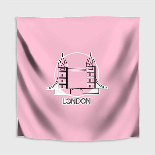 Скатерть для стола Лондон London Tower bridge / 3D-принт – фото 1