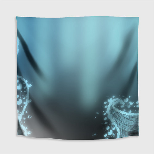 Скатерть для стола Водяные свечения / 3D-принт – фото 1