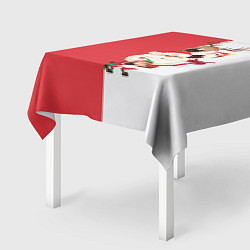 Скатерть для стола С Новым Годом!, цвет: 3D-принт — фото 2