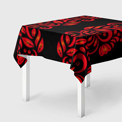 Скатерть для стола ХОХЛОМА, цвет: 3D-принт — фото 2
