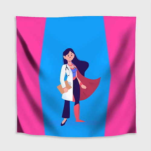 Скатерть для стола Медсестра Super Nurse Z / 3D-принт – фото 1