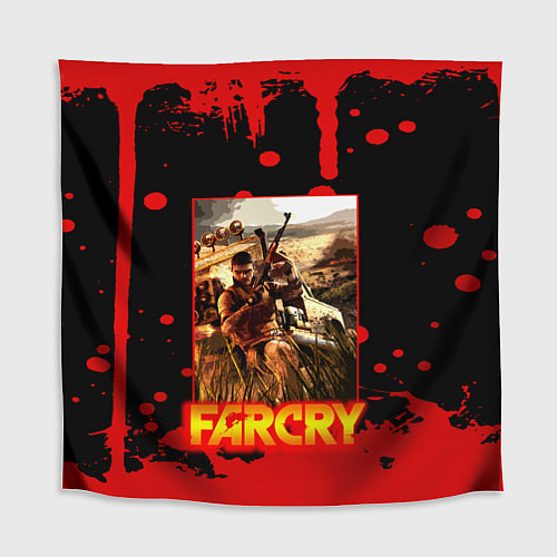Скатерть для стола FARCRY ФАРКРАЙ GAME / 3D-принт – фото 1