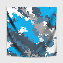 Скатерть для стола Камуфляж ледяной, цвет: 3D-принт