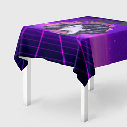 Скатерть для стола Девушка - пантера StayWild, цвет: 3D-принт — фото 2