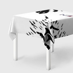 Скатерть для стола MASS EFFECT ПОСЛЕДНИЙ БОЙ БЕЛ, цвет: 3D-принт — фото 2