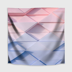 Скатерть для стола Треугольники для тебя, цвет: 3D-принт
