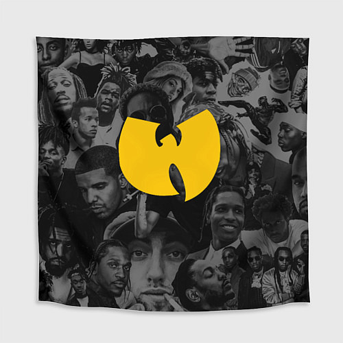 Скатерть для стола WU-TANG CLAN ЛЕГЕНДЫ РЕПА / 3D-принт – фото 1