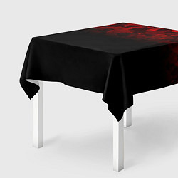 Скатерть для стола BLACK RED CAMO RED MILLITARY, цвет: 3D-принт — фото 2