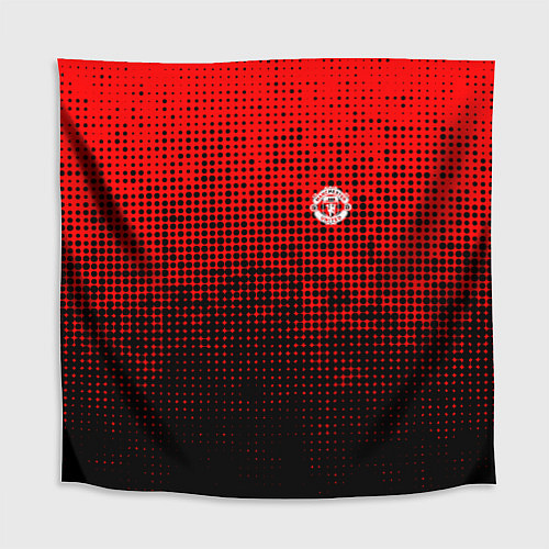 Скатерть для стола MU red-black / 3D-принт – фото 1