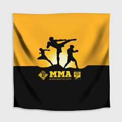 Скатерть для стола ММА Mixed Martial Arts, цвет: 3D-принт