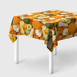 Скатерть для стола Тыквы Pumpkin, цвет: 3D-принт — фото 2