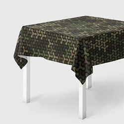 Скатерть для стола Абстрактный Охотничий Камуфляж, цвет: 3D-принт — фото 2