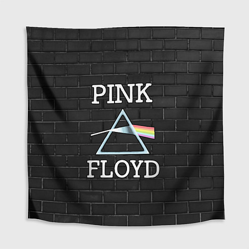 Скатерть для стола PINK FLOYD LOGO - ПИНК ФЛОЙД ЛОГОТИП / 3D-принт – фото 1