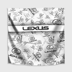 Скатерть для стола LEXUS BIG EMBLEMA PATTERN, цвет: 3D-принт