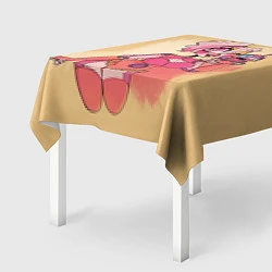 Скатерть для стола Cute Chica UCN, цвет: 3D-принт — фото 2