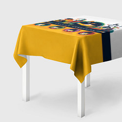 Скатерть для стола Yellow Submarine Мультфильм 3D, цвет: 3D-принт — фото 2