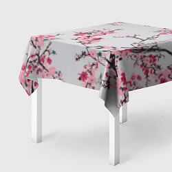 Скатерть для стола Цветущие ветви, цвет: 3D-принт — фото 2