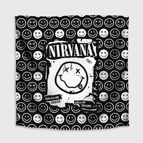 Скатерть для стола NIRVANA символика / 3D-принт – фото 1
