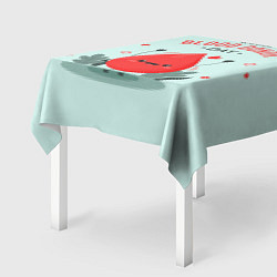 Скатерть для стола Капелька крови, цвет: 3D-принт — фото 2