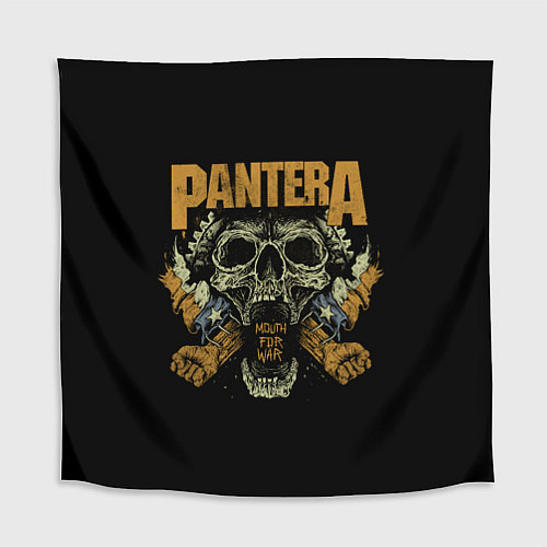 Скатерть для стола PANTERA Mouth For War / 3D-принт – фото 1
