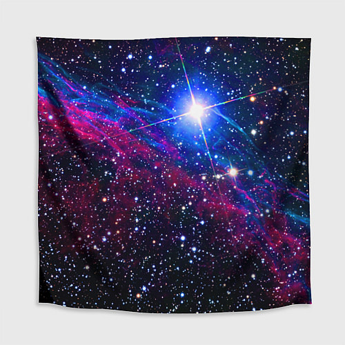 Скатерть для стола Открытый космос Star Neon / 3D-принт – фото 1