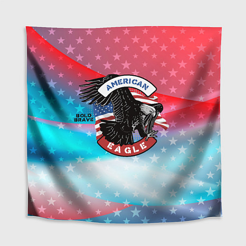 Скатерть для стола Американский орел USA / 3D-принт – фото 1