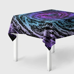 Скатерть для стола Галактика Неон, цвет: 3D-принт — фото 2