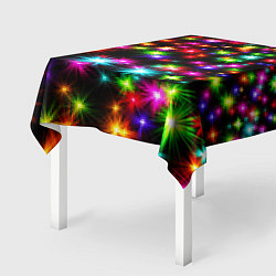Скатерть для стола COLORFUL COLOR STARFALL, цвет: 3D-принт — фото 2