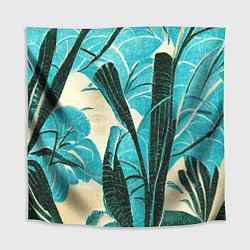 Скатерть для стола Винтажный папоротник, цвет: 3D-принт
