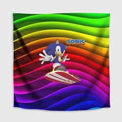 Скатерть для стола Sonic - hedgehog - skateboarding - bands, цвет: 3D-принт