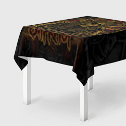 Скатерть для стола Slipknot - death, цвет: 3D-принт — фото 2