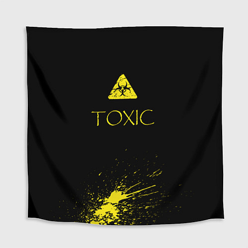Скатерть для стола TOXIC - Биологическая опасность / 3D-принт – фото 1