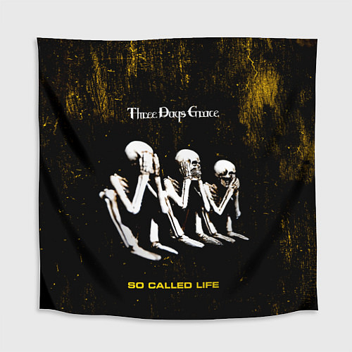 Скатерть для стола So Called Life - Three Days Grace / 3D-принт – фото 1