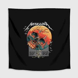 Скатерть для стола Metallica - Металлика, цвет: 3D-принт
