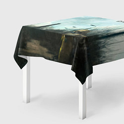 Скатерть для стола Stalker одиночка на дороге, цвет: 3D-принт — фото 2