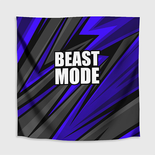 Скатерть для стола Beast mode - синяя униформа / 3D-принт – фото 1
