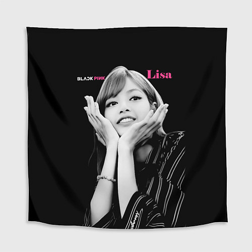 Скатерть для стола Blackpink Lisa gesture of love / 3D-принт – фото 1