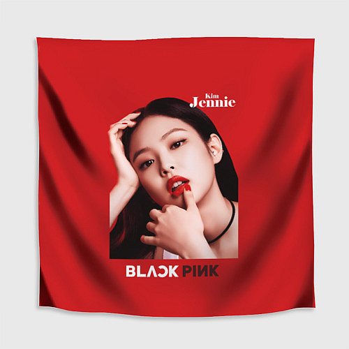 Скатерть для стола Blackpink Beautiful Jennie / 3D-принт – фото 1