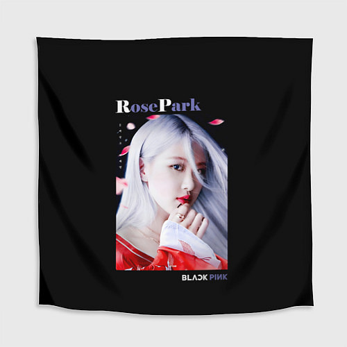 Скатерть для стола Blackpink Rose Red Kimono / 3D-принт – фото 1